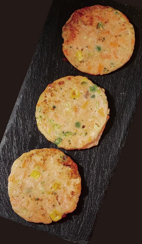 三文鱼早餐饼